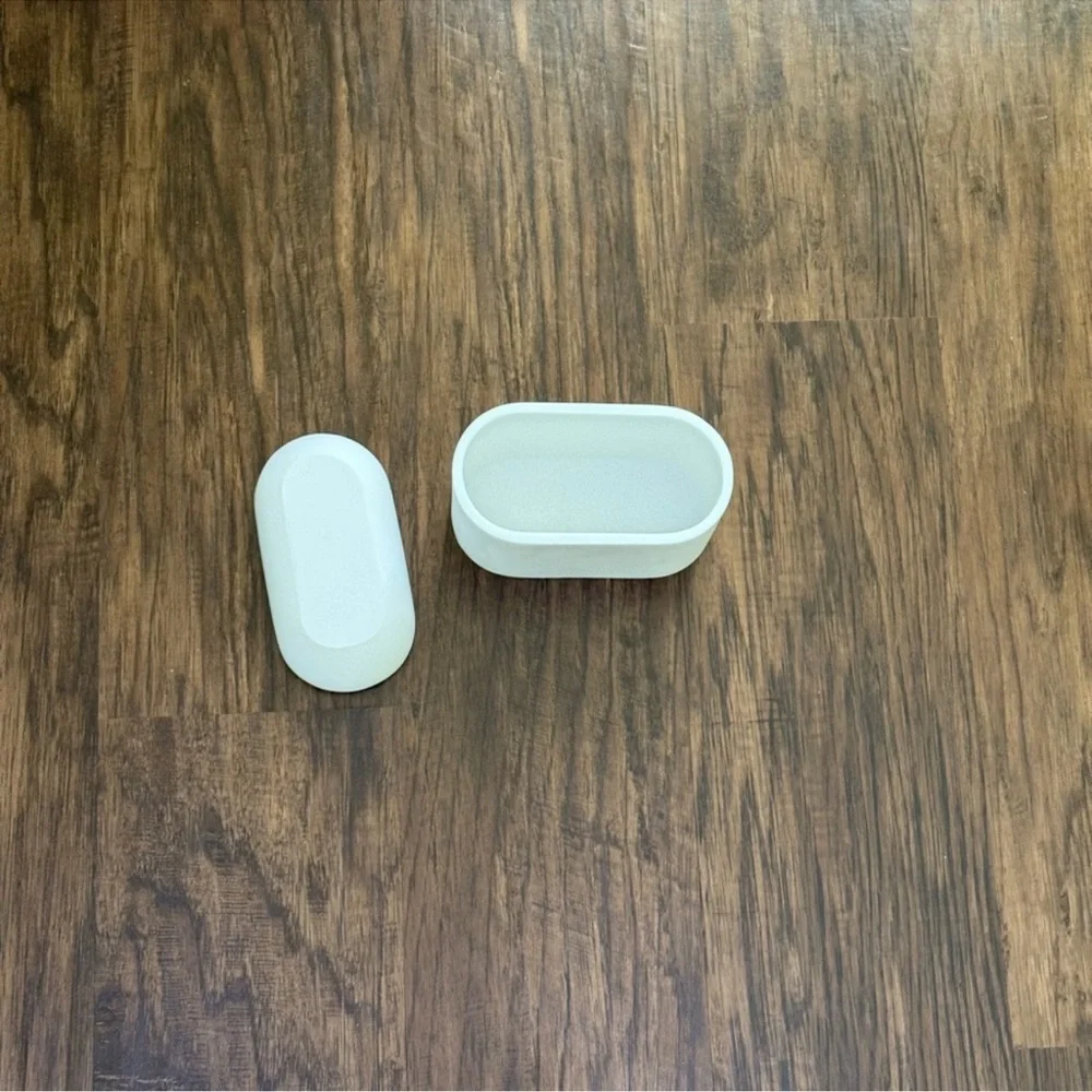 West elm large container size 5.5” wide 4.1” high 2.8” deep